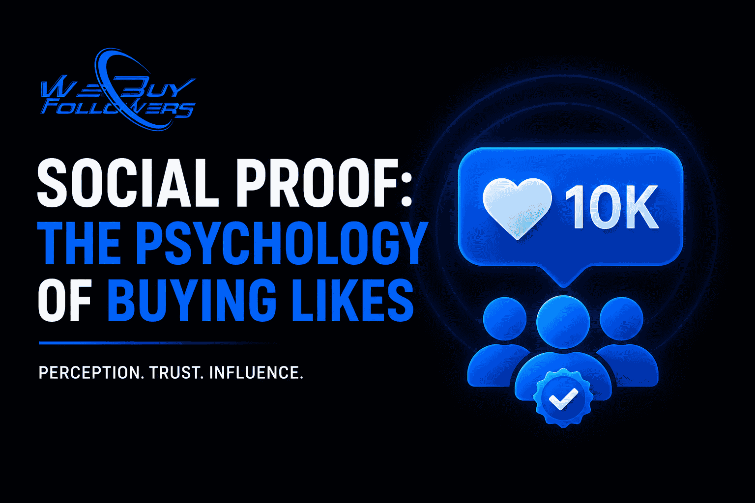 Professional featured image illustrating social proof psychology, consumer trust signals, online credibility, digital influence, and perception-driven marketing strategies.